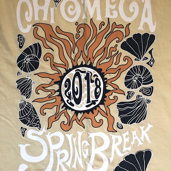 Chi Omega Spring Break Tank Top - Picture 2 of 3